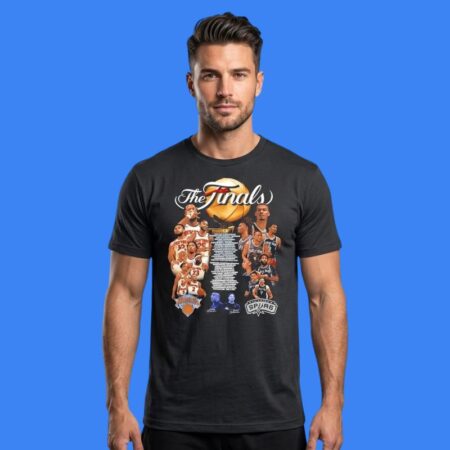 Knicks vs Spurs NBA Finals 2026 Coaches Matchup Shirt