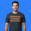 Knorman Fucking Rockwell Stevie Knicks Parody Artistic T-Shirt