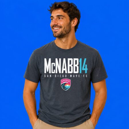 Kristen McNabb #14 San Diego Wave FC Name and Number T-Shirt