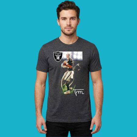 Las Vegas Raiders Fernando Mendoza 2026 NFL Draft Rookie Signature Shirt