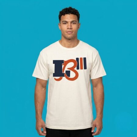 LeBron James Chicago Bears Logo Tee