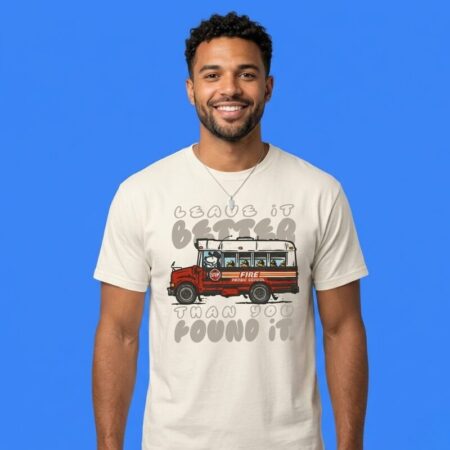 Leave It Better Firefighter Snoopy Woodstock Shirt