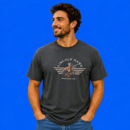 Lincoln Hawk And Son Trucking Co Hauling The World T-Shirt