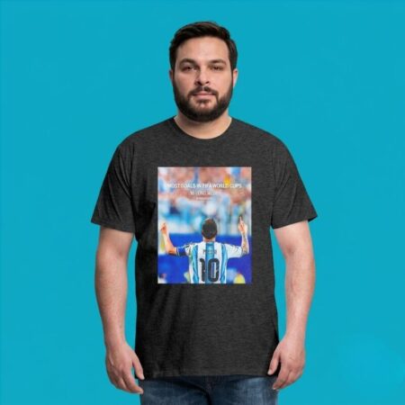 Lionel Messi Argentina Most Goals In FIFA World Cup 2026 Shirt
