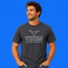 Longhorns Defeat Texas Tech Back-to-Back National Champions Mascot 2-Sided T-Shirt