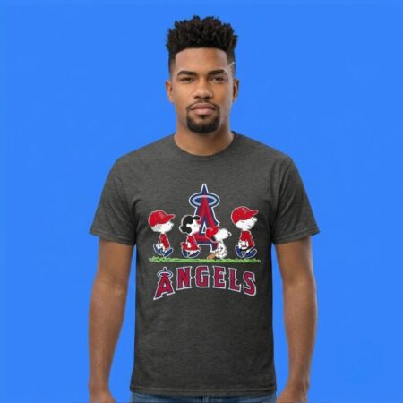 Los Angeles Angels Peanuts Snoopy Abbey Road 2026 Shirt