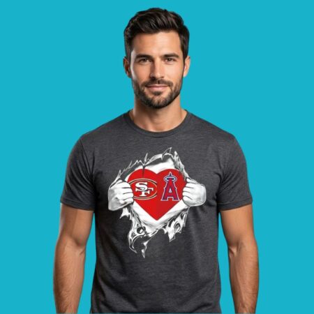 Los Angeles Angels SF 49ers Scratch Tee