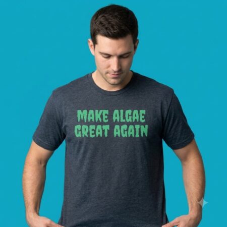 Make Algae Great Again Funny Slogan Tee