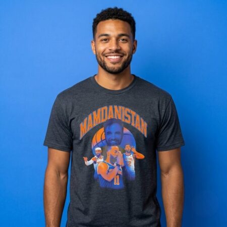 Mamdanistan New York Knicks Basketball Team Logo Shirt