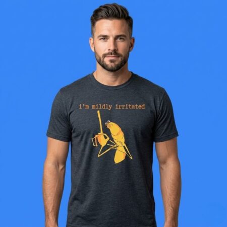 Marcus The Worm I’m Mildly Irritated Meme Graphic T-Shirt