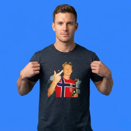 Martin Odegaard Norway Football Rebel Tee