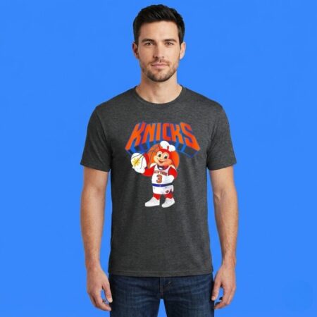 Mascot Jollibee New York Knicks Shirt Fun Fast Food Basketball Parody
