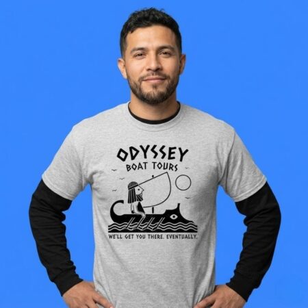 Men Odyssey Boat Tours We'll Get You There Shirt