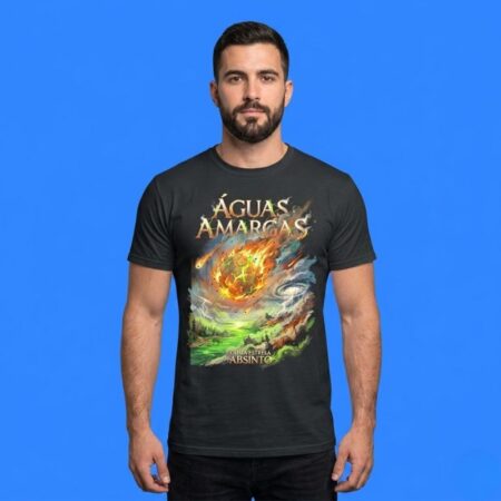 Meteorite Aguas Amargas Caiu a Estrela Absinto T-Shirt