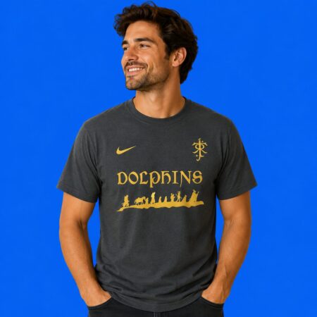 Miami Dolphins x Lord of the Rings 2-Sided T-Shirt