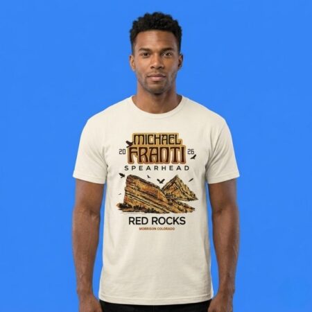 Michael Franti Morrison 2026 Red Rocks Shirt