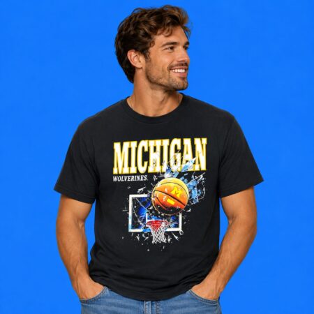 Michigan Wolverines Basketball Team Fan Shirt