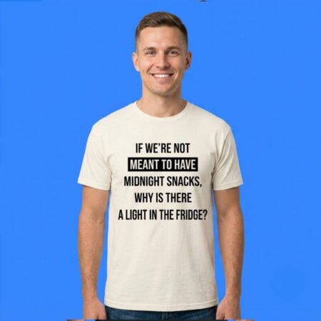 Midnight Snacks Light In The Fridge Fridge Joke Shirt
