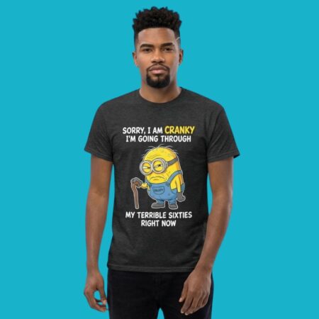 Minion Sorry I Am Cranky Going Through Terrible Sixties Shirt