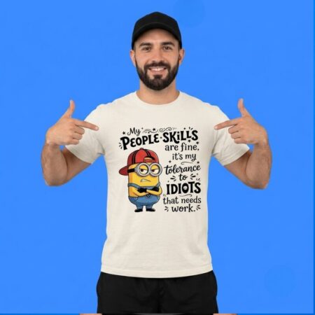 Minions My Tolerance To Idiots Needs Work Shirt