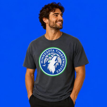 Minnesota Timberwolves Basketball Showcase New Logo Tee