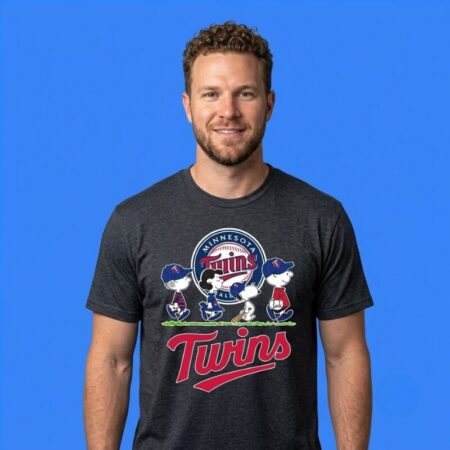 Minnesota Twins Peanuts Snoopy Abbey Road 2026 Shirt