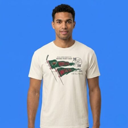 Minnesota Wild 2000 Old Time Hockey Vintage Shirt