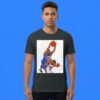 Mitchell Robinson New York Knicks Dunk Basketball Graphic Shirt