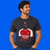 Mo Stack Wearing Arsenal Jersey Smoking Style Graphic Shirt