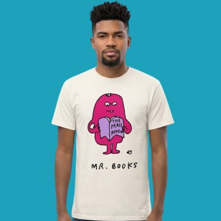 Mr Books The Paris Review Literary Reading T-Shirt