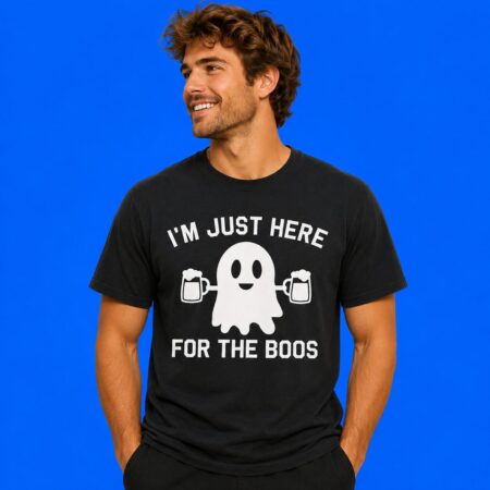 Mtn Dew I'm Just Here for the Boos Halloween Graphic Tee