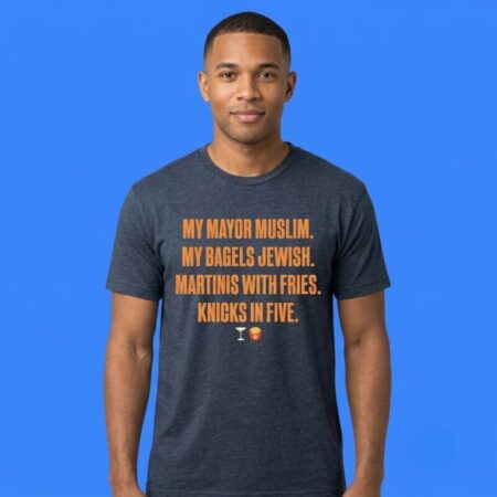 My Mayor Muslim My Bagels Jewish Knicks Shirt