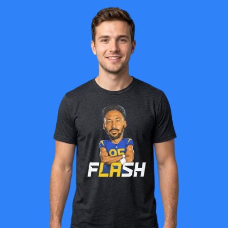 Myles Garrett Flash Los Angeles Rams Football Shirt