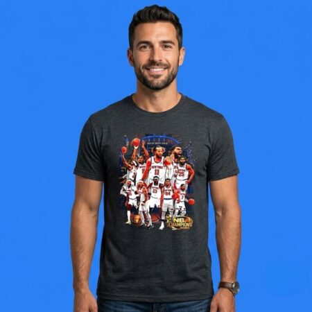NBA Champions 2026 New York Knicks All Team Shirt