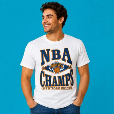 NBA New York Knicks 2026 Champions Basketball Shirt