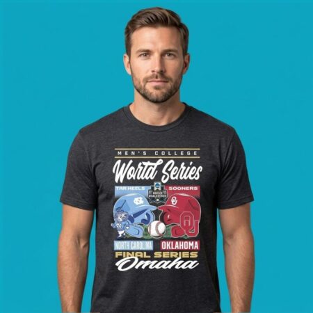 NC vs Oklahoma 2026 CWS Championship Tee