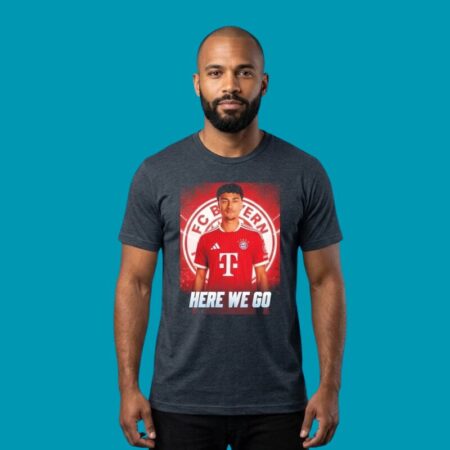 Nathaniel Brown To FC Bayern Here We Go Soccer Shirt