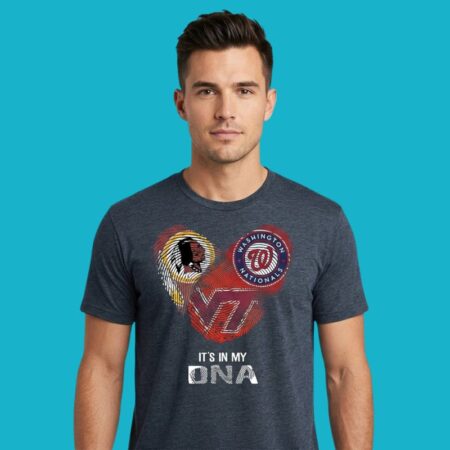Nationals Redskins Virginia Tech DNA Tee