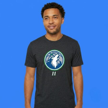Naz Reid 11 Minnesota Timberwolves 2-Sided Graphic Tee
