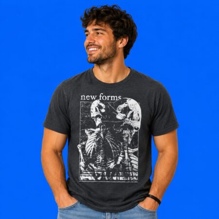 New Forms Nothing's Sacred Anymore Skeleton Shirt