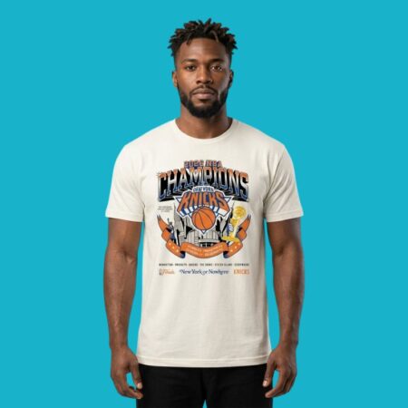 New York Knicks 2026 Champions 16-3 Record MSG Shirt