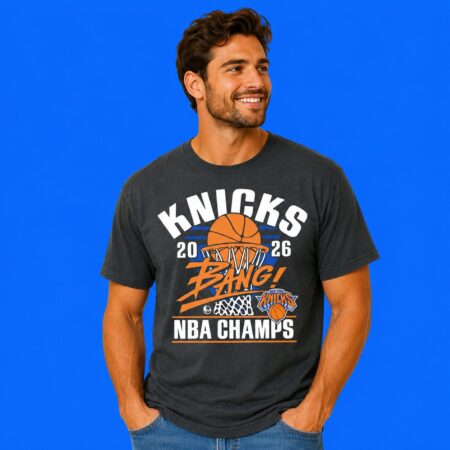 New York Knicks 2026 Champions Bang Shirt
