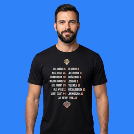 New York Knicks 2026 Champions Roster Club Shirt