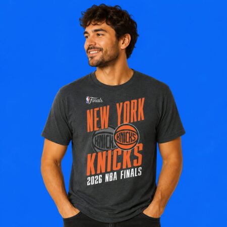 New York Knicks 2026 NBA Finals Roster 2-Sided T-Shirt