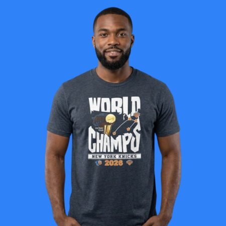 New York Knicks 3x World Champions 2026 Collage Shirt