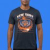 New York Knicks Basketball Apple City Skyline Graphic T-Shirt