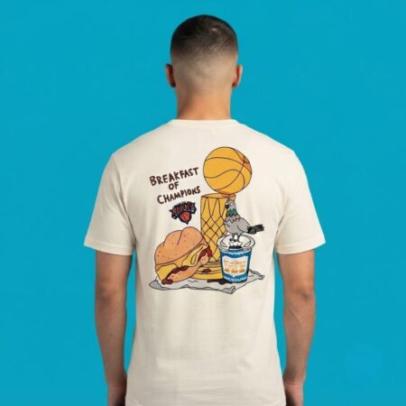 New York Knicks Breakfast Of Champions Vintage Cereal Shirt