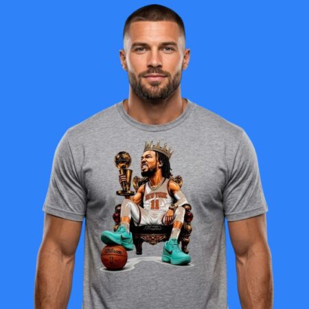 New York Knicks Champions King Jalen Brunson Trophy Shirt