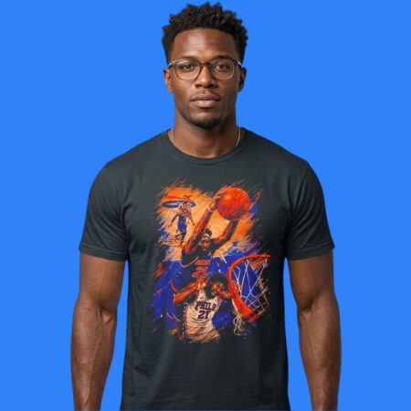 New York Knicks Champions Mitchell Robinson Dunk Shirt