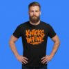 New York Knicks In Five Shirt Confident Basketball Playoff Graphic Tee